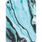 Aqua Blue Marble Ink Apple iPad Air Skin