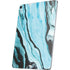Aqua Blue Marble Ink Apple iPad Air Skin
