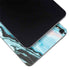 Aqua Blue Marble Ink Apple iPad Mini Skin