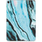 Aqua Blue Marble Ink Apple iPad Pro Skin