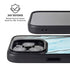 Aqua Blue Marble Ink iPhone 16 Pro Max Kickstand Case