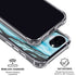 Aqua Blue Marble Ink iPhone 16e Clear Case