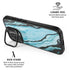 Aqua Blue Marble Ink iPhone 17 Kickstand Case