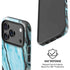Aqua Blue Marble Ink iPhone 17 Pro Max Magsafe Impact Case