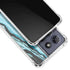 Aqua Blue Marble Ink Moto G 5G (2025) Clear Case