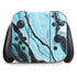 Aqua Blue Marble Ink Nintendo Skins