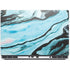 Aqua Blue Marble Ink Dell Precision Skin