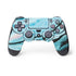 Aqua Blue Marble Ink PlayStation PS4 Skins