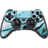 Aqua Blue Marble Ink PlayStation PS4 Skins