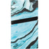 Aqua Blue Marble Ink PS5 Pro Disk Console Skin