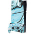 Aqua Blue Marble Ink PlayStation PS5 Skins
