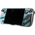 Aqua Blue Marble Ink Steam Deck Handheld Gaming Computer Skin