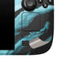 Aqua Blue Marble Ink Steam Deck Handheld Gaming Computer Skin