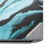 Aqua Blue Marble Ink HP ZBook Fury 16 G10 Skin