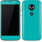 Aqua Blue Moto E5 Play Skin