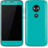 Aqua Blue Moto E5 Play Skin