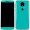 Aqua Blue Moto E5 Plus Skin
