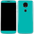 Aqua Blue Moto E5 Plus Skin