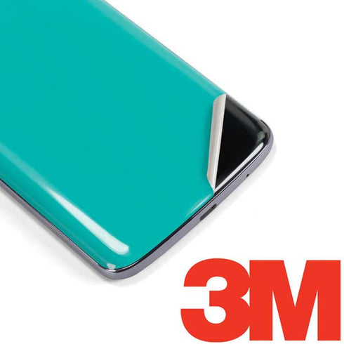 Aqua Blue Moto E5 Plus Skin