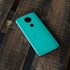 Aqua Blue Moto E5 Plus Skin