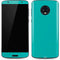 Aqua Blue Moto G6 Skin