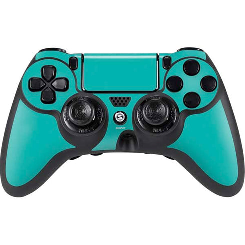 Aqua Blue PlayStation PS4 Skins