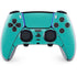 Aqua Blue Blue Solid PS5 DualSense Edge Pro Controller Skin