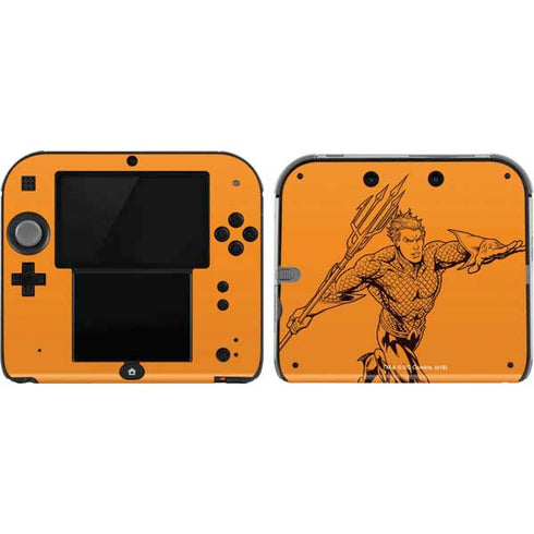 DC Comics Aquaman Comic Pop Nintendo 2DS Skin