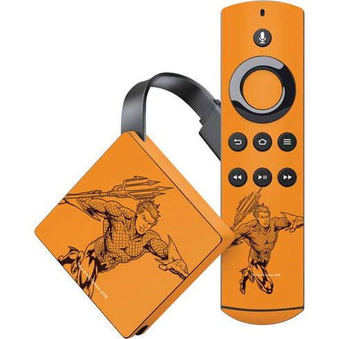 DC Comics Aquaman Comic Pop Amazon Fire TV Skin
