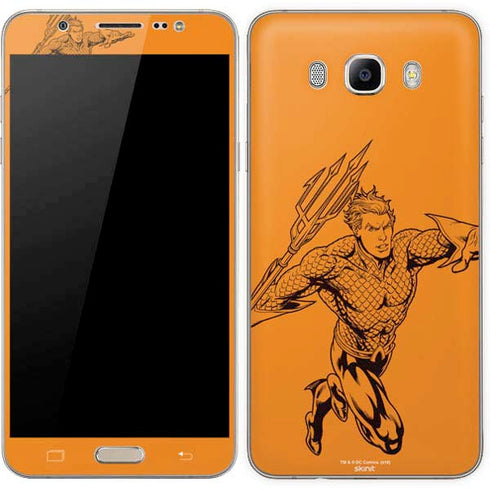 DC Comics Aquaman Comic Pop Galaxy J7 Skin
