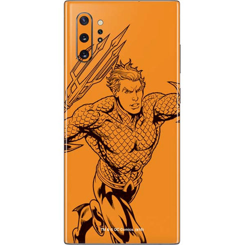 DC Comics Aquaman Comic Pop Galaxy Note 10 Plus Skin