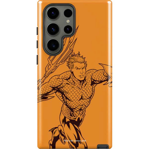 DC Comics Aquaman Comic Pop Galaxy S23 Ultra Pro Case