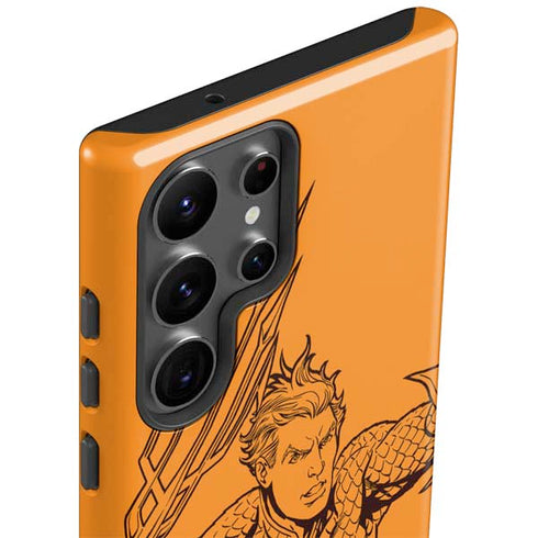 DC Comics Aquaman Comic Pop Galaxy S23 Ultra Pro Case