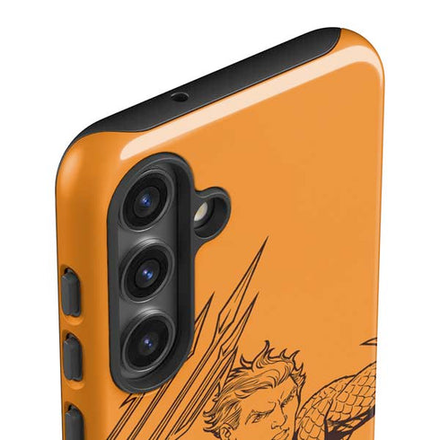 DC Comics Aquaman Comic Pop Galaxy S25 Plus Impact Case