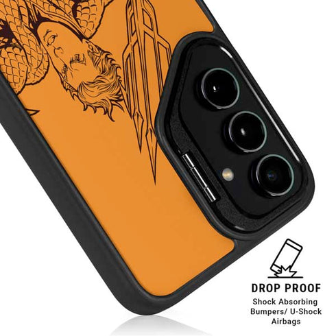 DC Comics Aquaman Comic Pop Galaxy S25 Ultra Kickstand Case