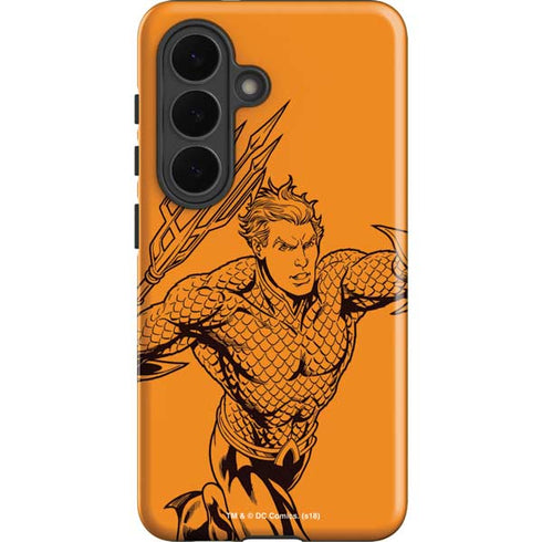 DC Comics Aquaman Comic Pop Galaxy S26 Impact Case