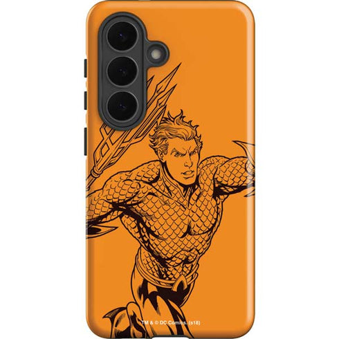 DC Comics Aquaman Comic Pop Galaxy S26 Plus Impact Case