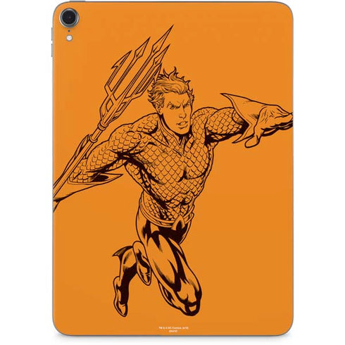 DC Comics Aquaman Comic Pop Apple iPad Pro Skin
