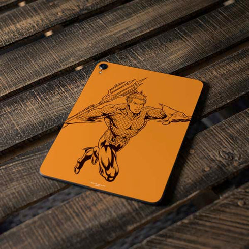 DC Comics Aquaman Comic Pop Apple iPad Pro Skin