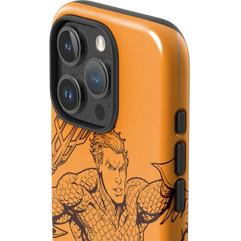 DC Comics Aquaman Comic Pop iPhone 16 Pro Max Impact Case