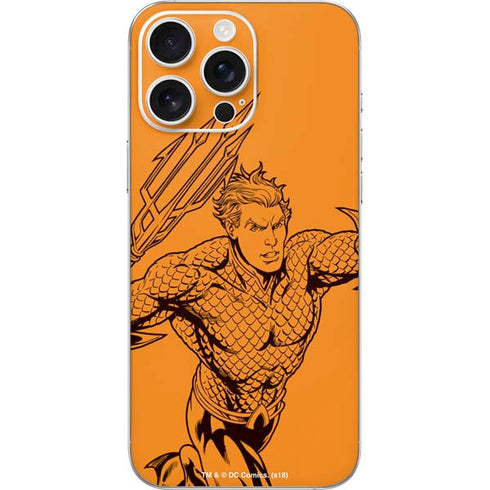 DC Comics Aquaman Comic Pop iPhone 16 Pro Max Skin