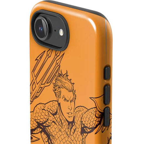 DC Comics Aquaman Comic Pop iPhone 16e Impact Case