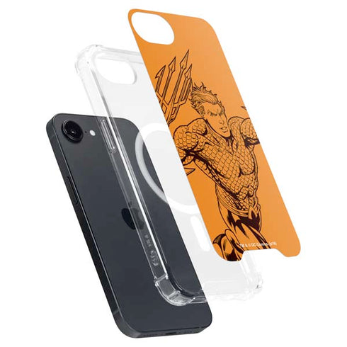 DC Comics Aquaman Comic Pop iPhone 16e MagSafe Case