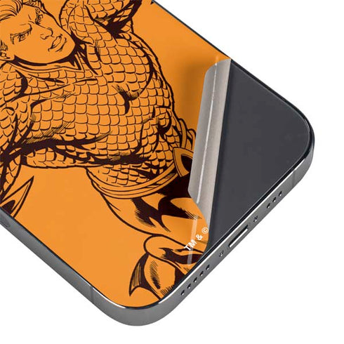 DC Comics Aquaman Comic Pop iPhone 16e Skin