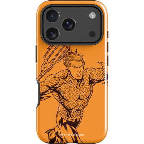 DC Comics Aquaman Comic Pop iPhone 18 Pro Impact Case