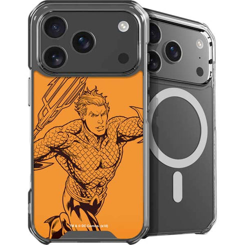 DC Comics Aquaman Comic Pop iPhone 18 Pro Max MagSafe Case