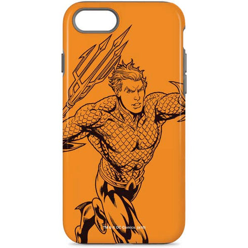 DC Comics Aquaman Comic Pop iPhone Cases