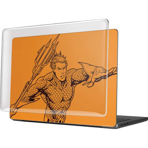 DC Comics Aquaman Comic Pop MacBook Pro 14in (2021-24) Case plus Skin