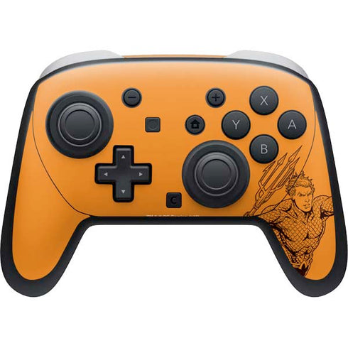 DC Comics Aquaman Comic Pop Nintendo Skins