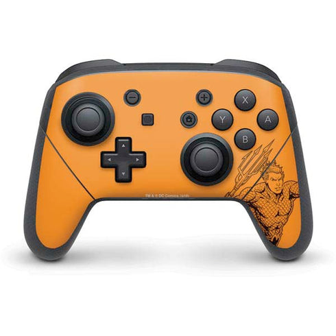 DC Comics Aquaman Comic Pop Nintendo Skins